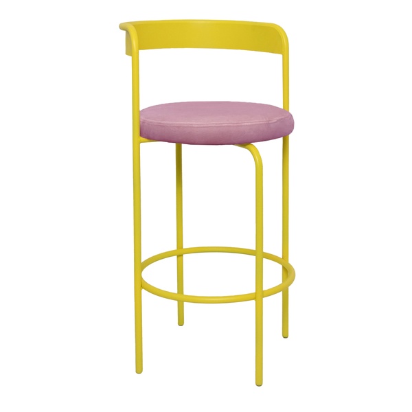 Стул барный Колори, Лимонный капкейк + Куколка