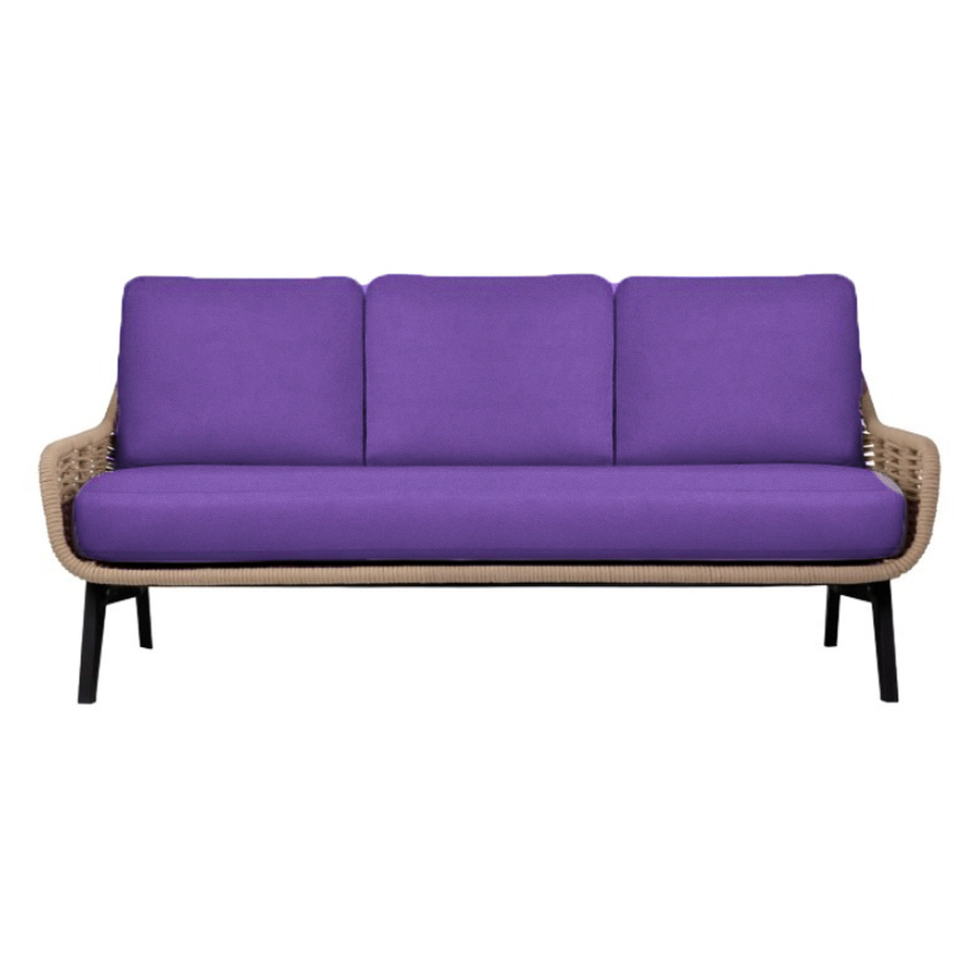 Диван трехместный The One Mysterious purple - Фото миниатюра 1