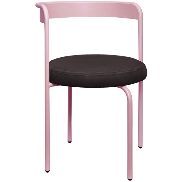 Стул Колори, Розовая помада + Шоко мокка