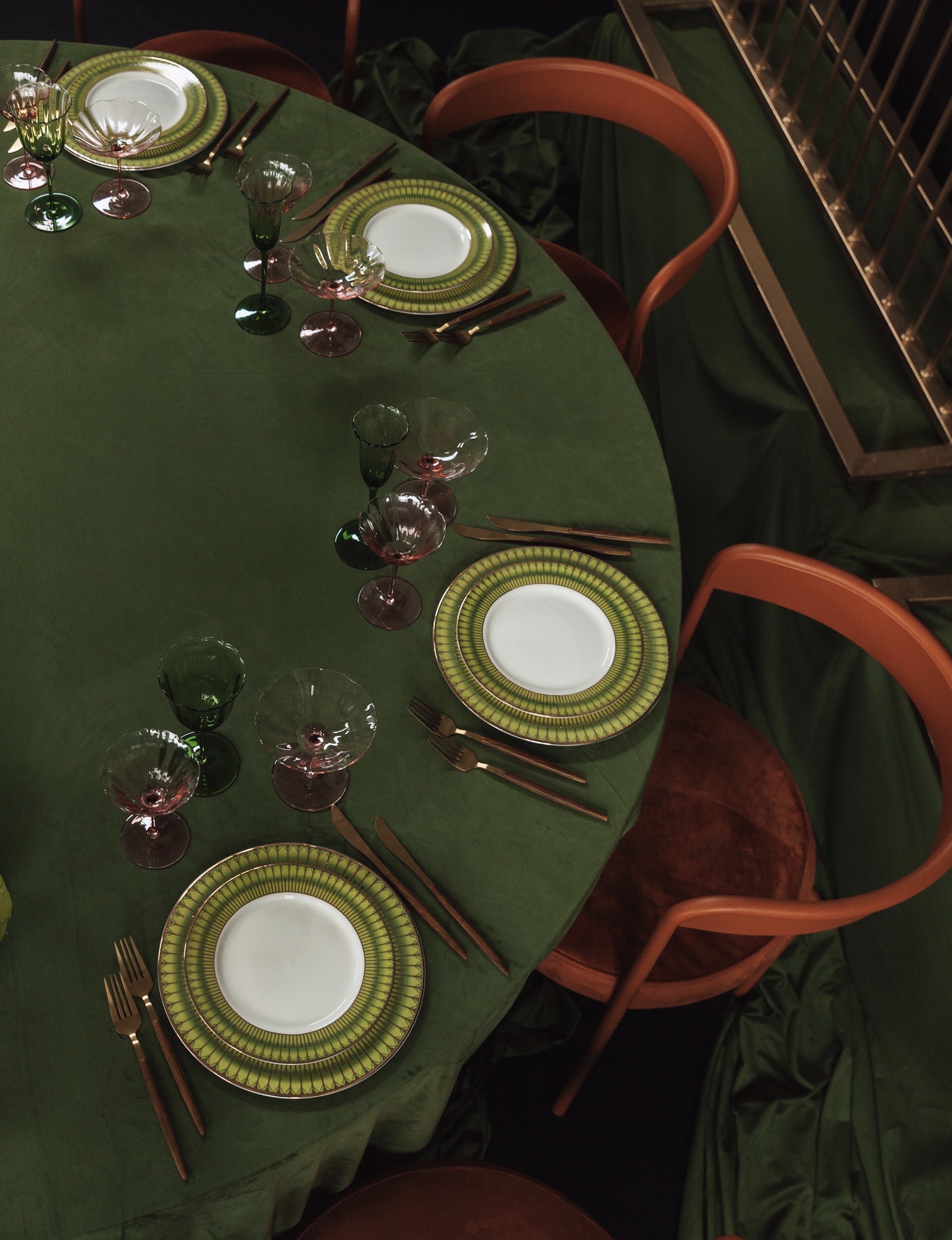 Столовые приборы Гоа Вуди, сет 4 предмета