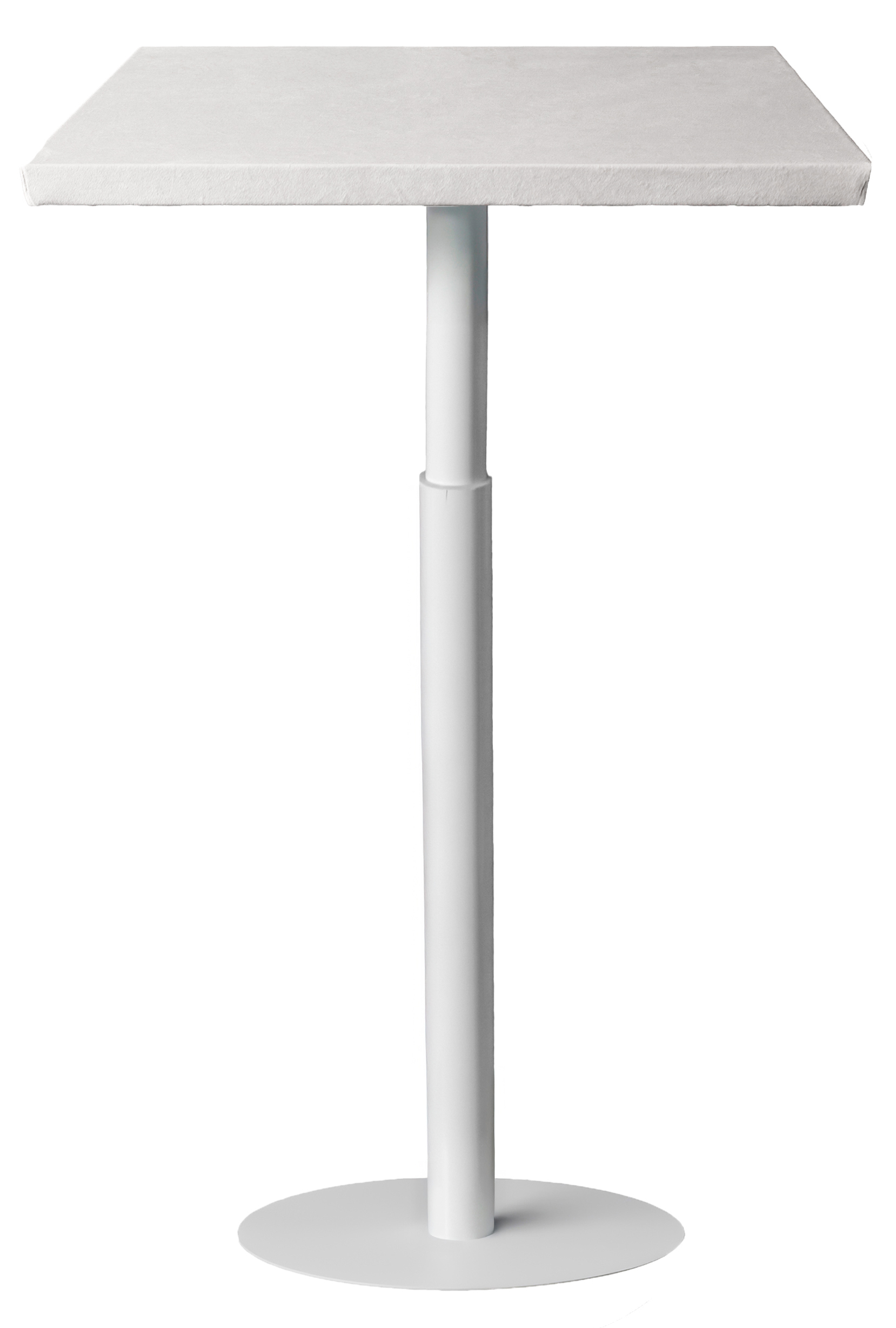 Стол коктейльный Твист Прямоугольный С, Рафаэлло + Млечный путь (телескопическая нога)