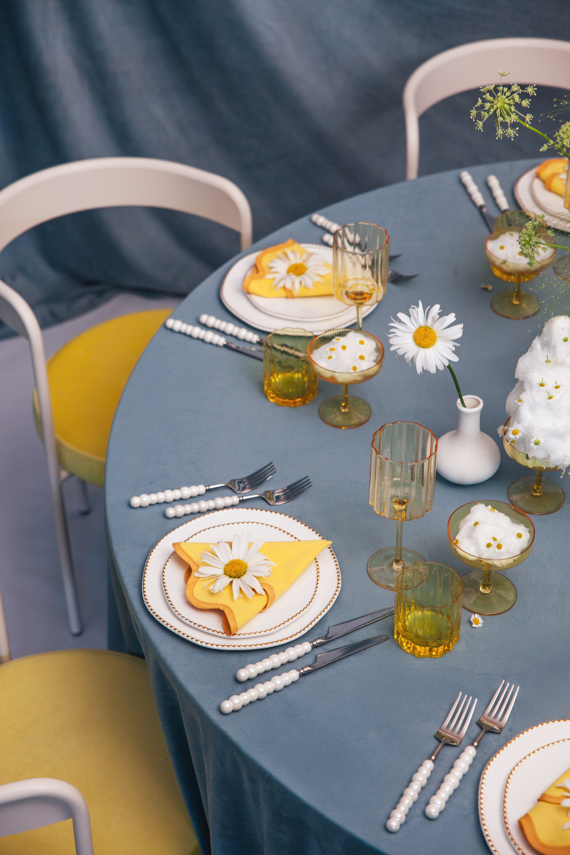 Стакан Сквош Желтые тюльпаны