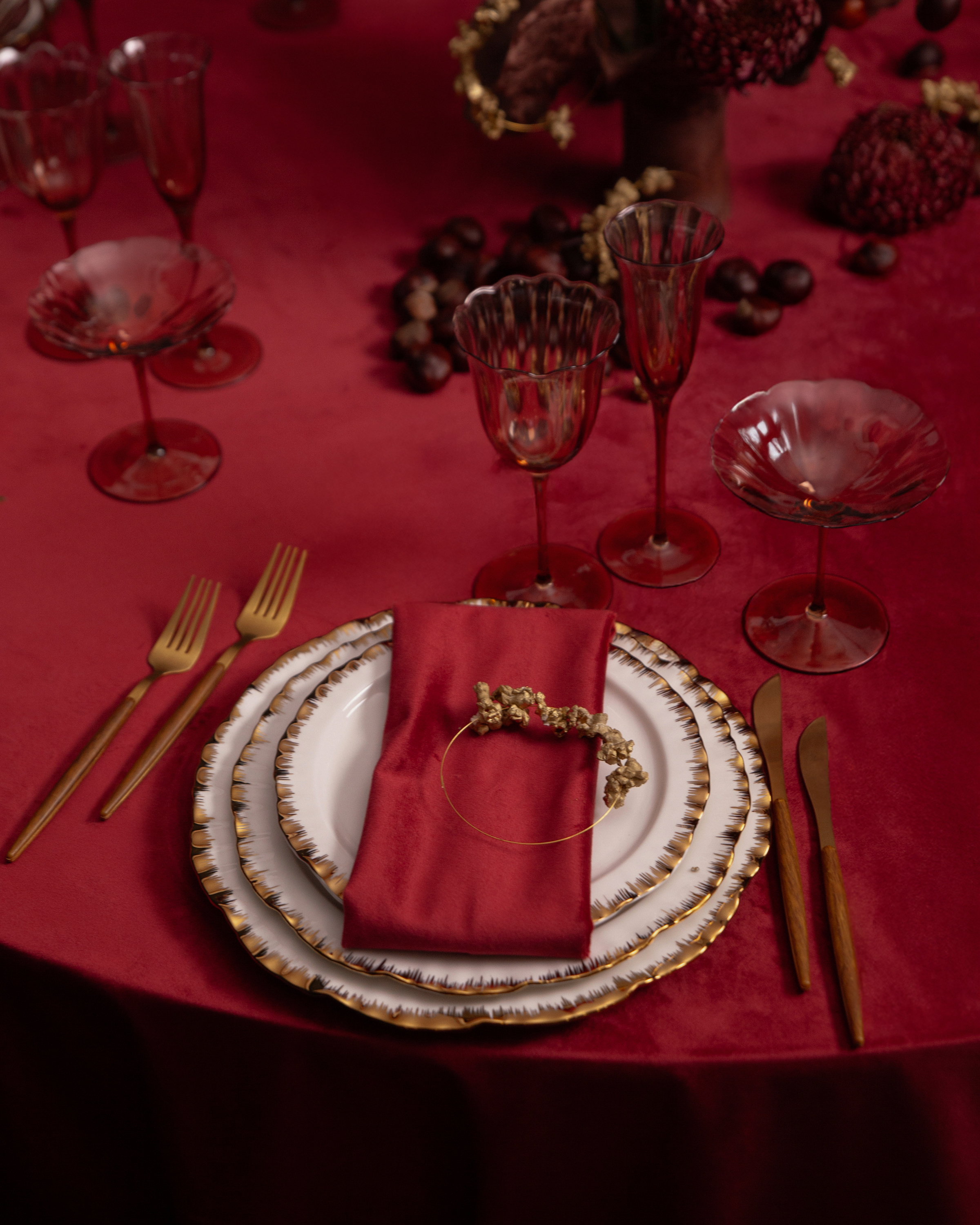 Столовые приборы Гоа Вуди, сет 4 предмета