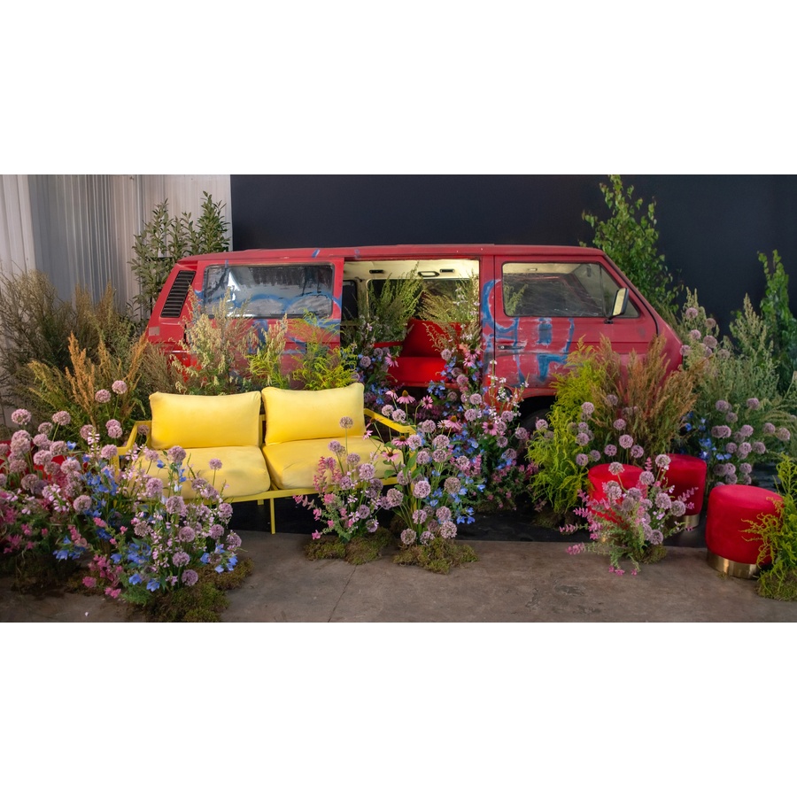 Диван Huggi M, Лимонный капкейк + Yellow Submarine - Фото миниатюра 2