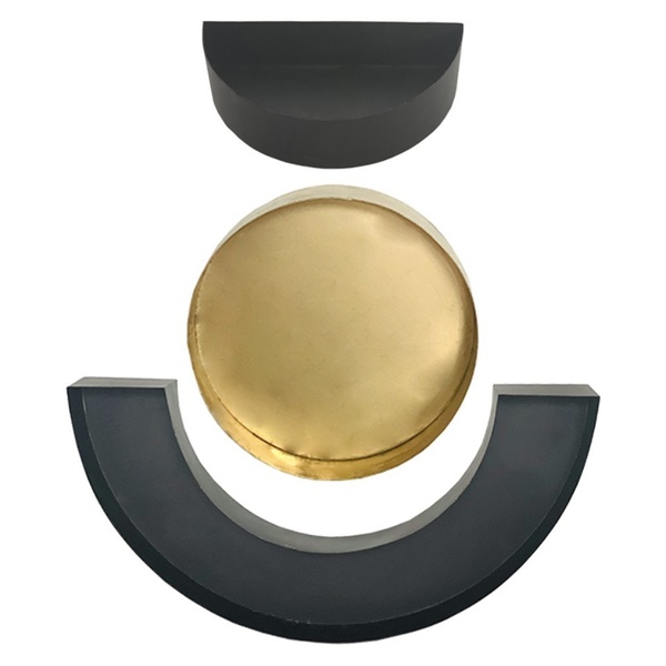 Флористическая стойка Halfponch L, черная - Фото 4