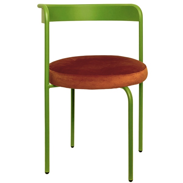 Стул Колори, Лайм + Терракотовый