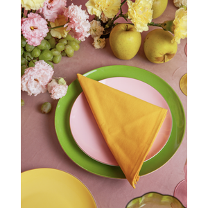 Салфетка из смесового льна, Самовлюбленный нарцисс - Фото 4