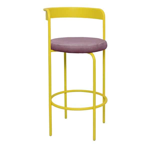 Стул барный Колори, Лимонный капкейк + Розовая помада