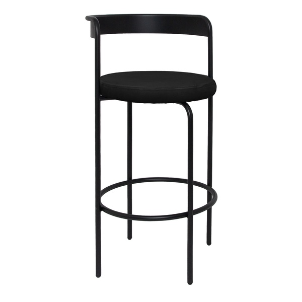 Стул барный Колори, Лакричный леденец + Черная ночь