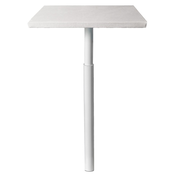 Стол коктейльный Twist Rectangle S, Рафаэлло + Milky way (телескопическая нога) - Фото 3