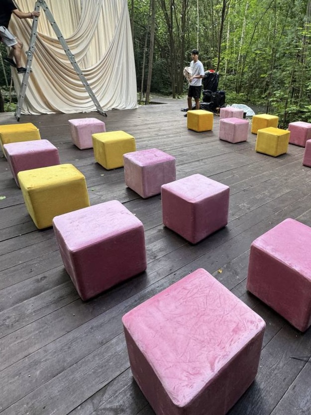 Пуф квадратный, велюр, Mango Cube - Фото миниатюра 2