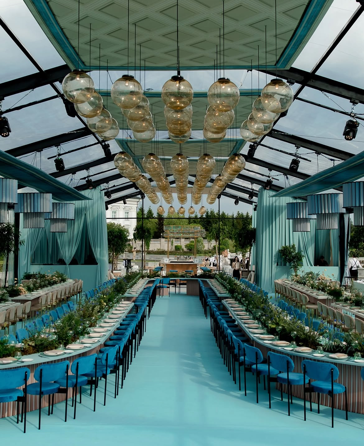 Стул Модерн Черный, Морская волна