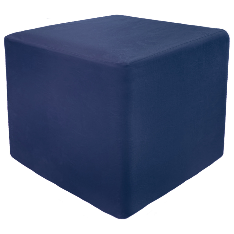 Пуф квадратный, велюр, deep space - Фото миниатюра 1