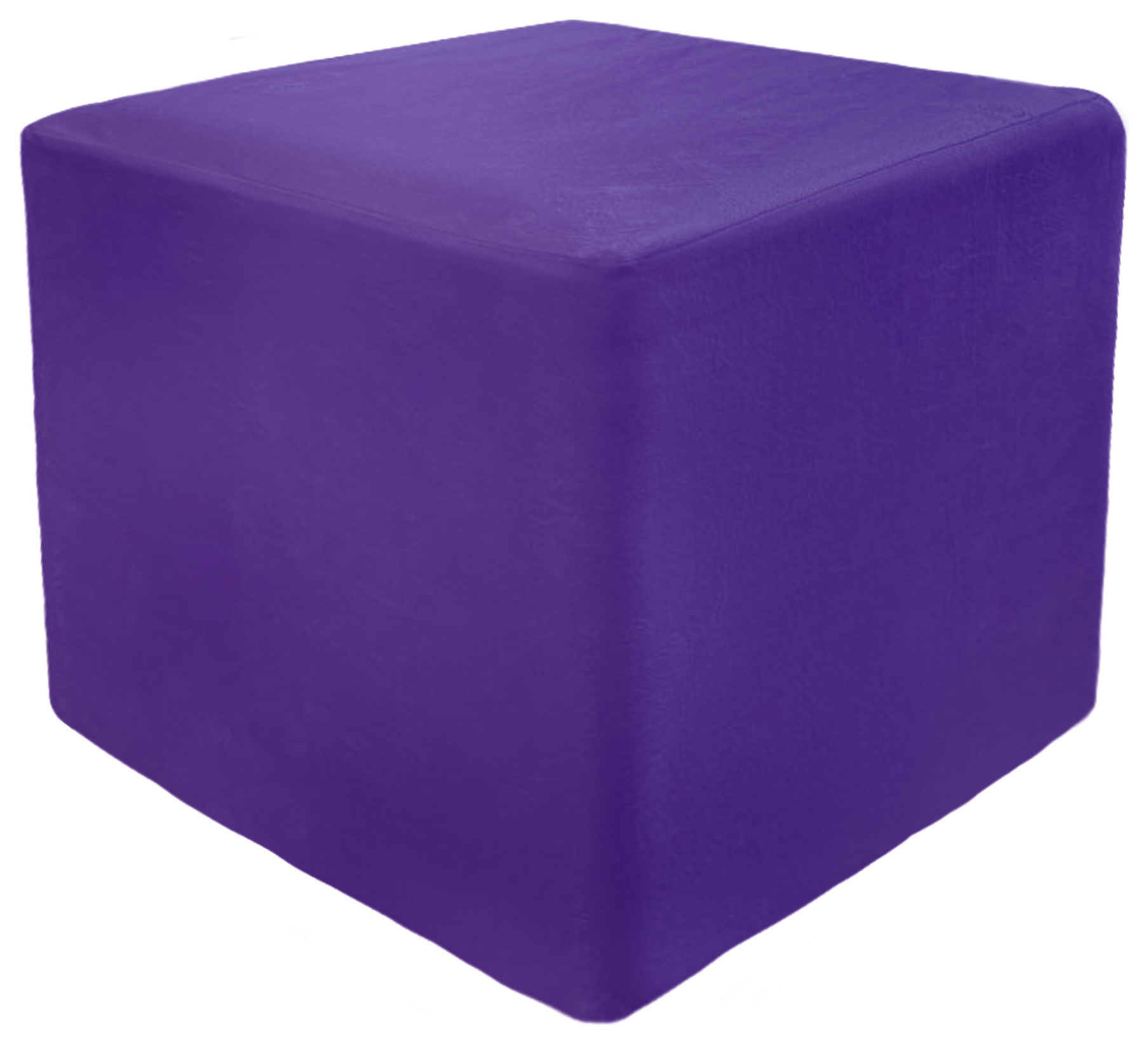 Пуф квадратный Точка, велюр, Таинственный фиолетовый