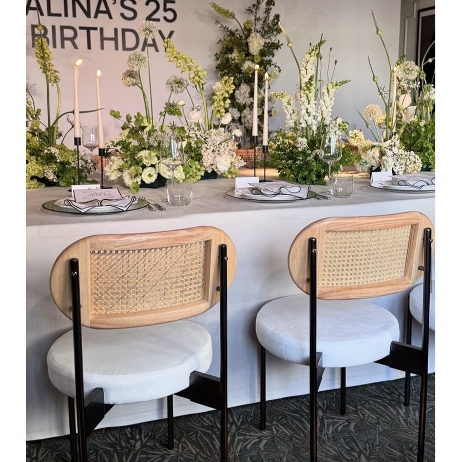 Стул Modern Black, Natural Rotango + Something blue - Фото миниатюра 2