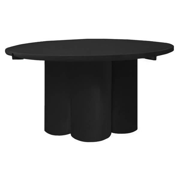 Журнальный столик Сквош черный велюр 