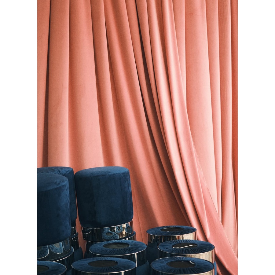 Пуф Silver, сапфировый велюр - Фото миниатюра 5