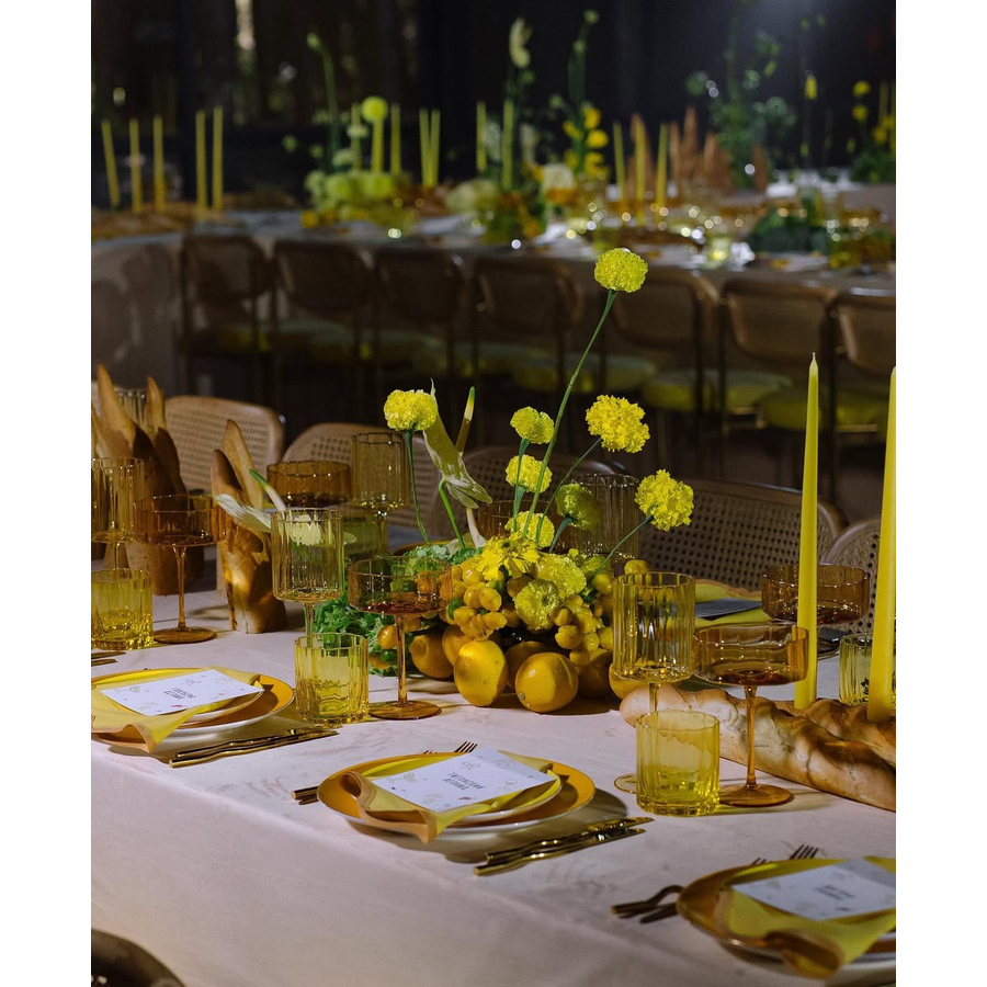 Сет бокалов Squash Этюд в желтом - Фото миниатюра 4