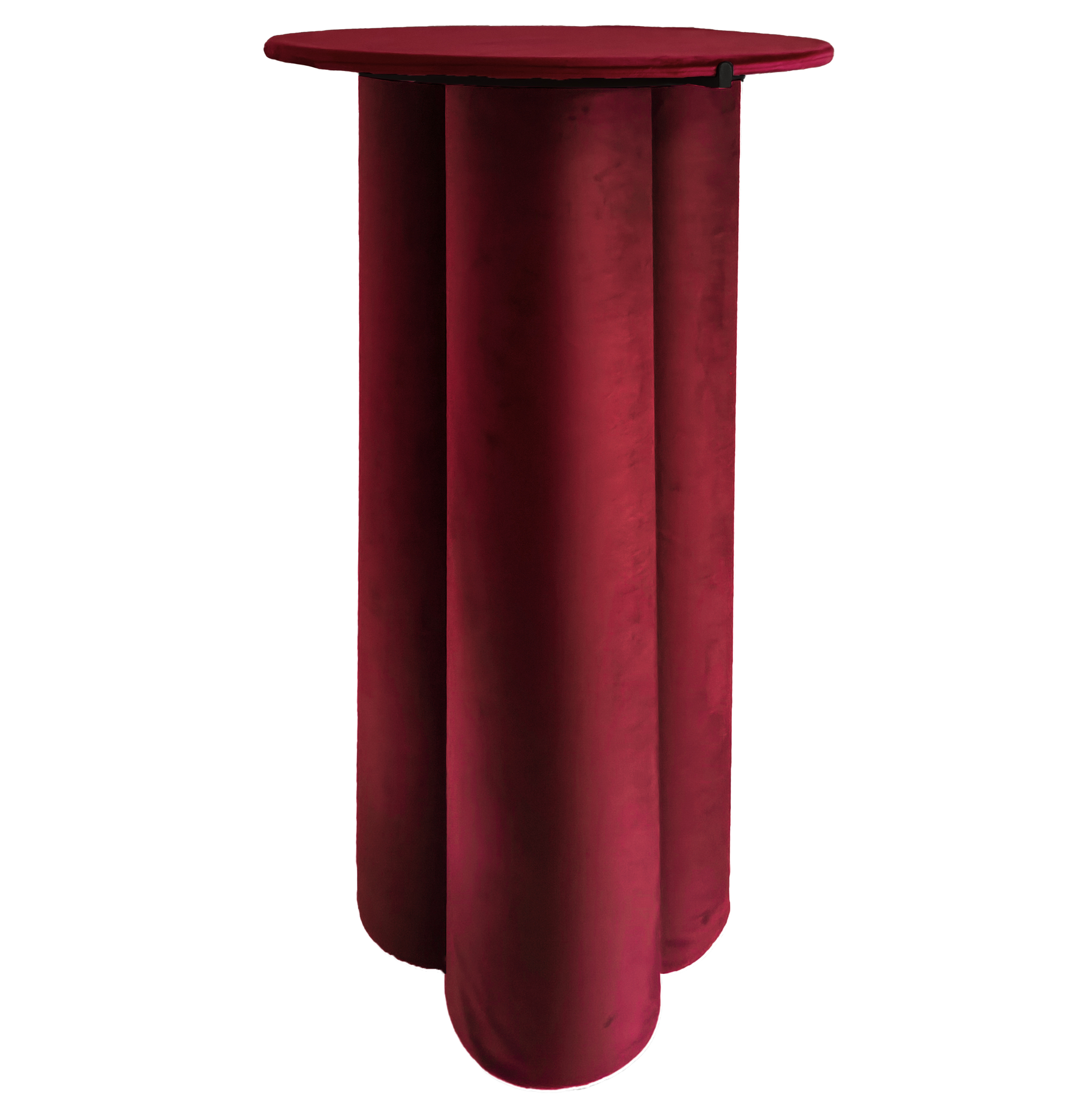 Коктейльный стол Сквош пьяная вишня, велюр