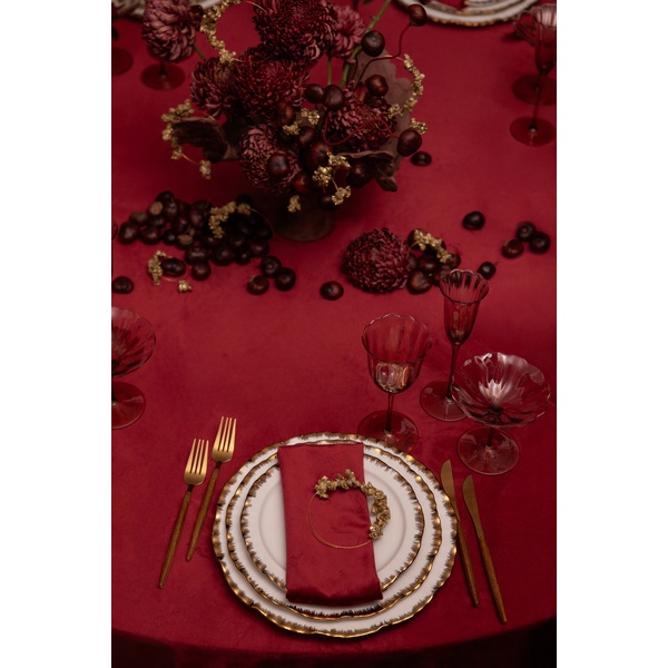 Сервировочная тарелка Sunflower Gold - Фото 5