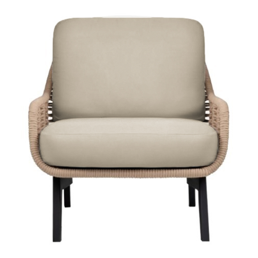 Кресло The One бежевый - Фото миниатюра 1