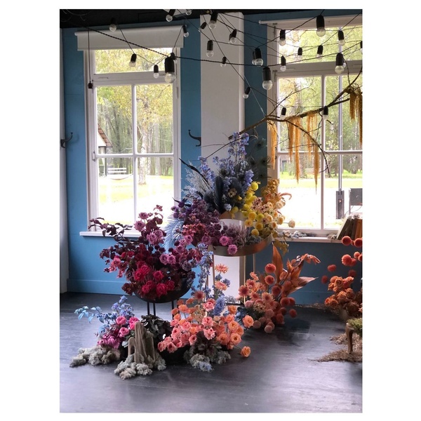 Флористическая стойка Halfponch L, черная - Фото 5