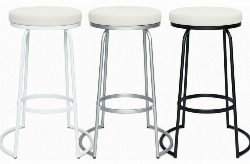 Стул барный Модерн Сэддл, Млечный путь (любой оттенок каркаса)