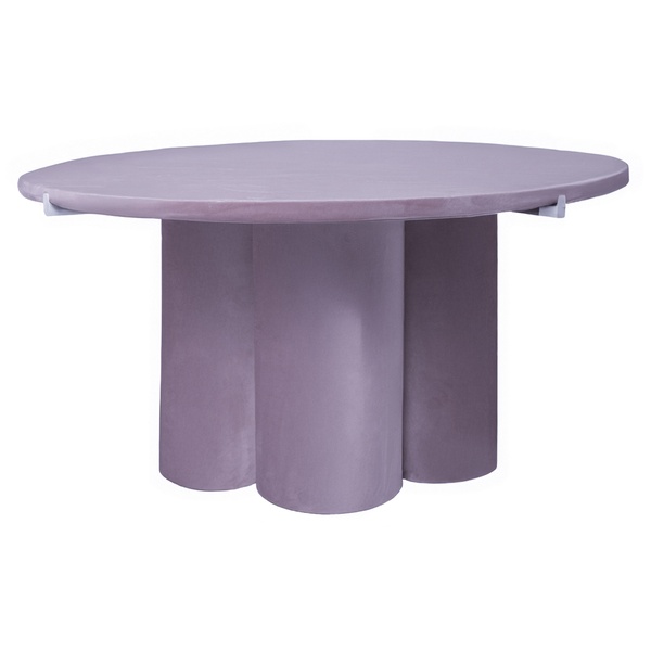 Журнальный столик Сквош, Нежная орхидея велюр