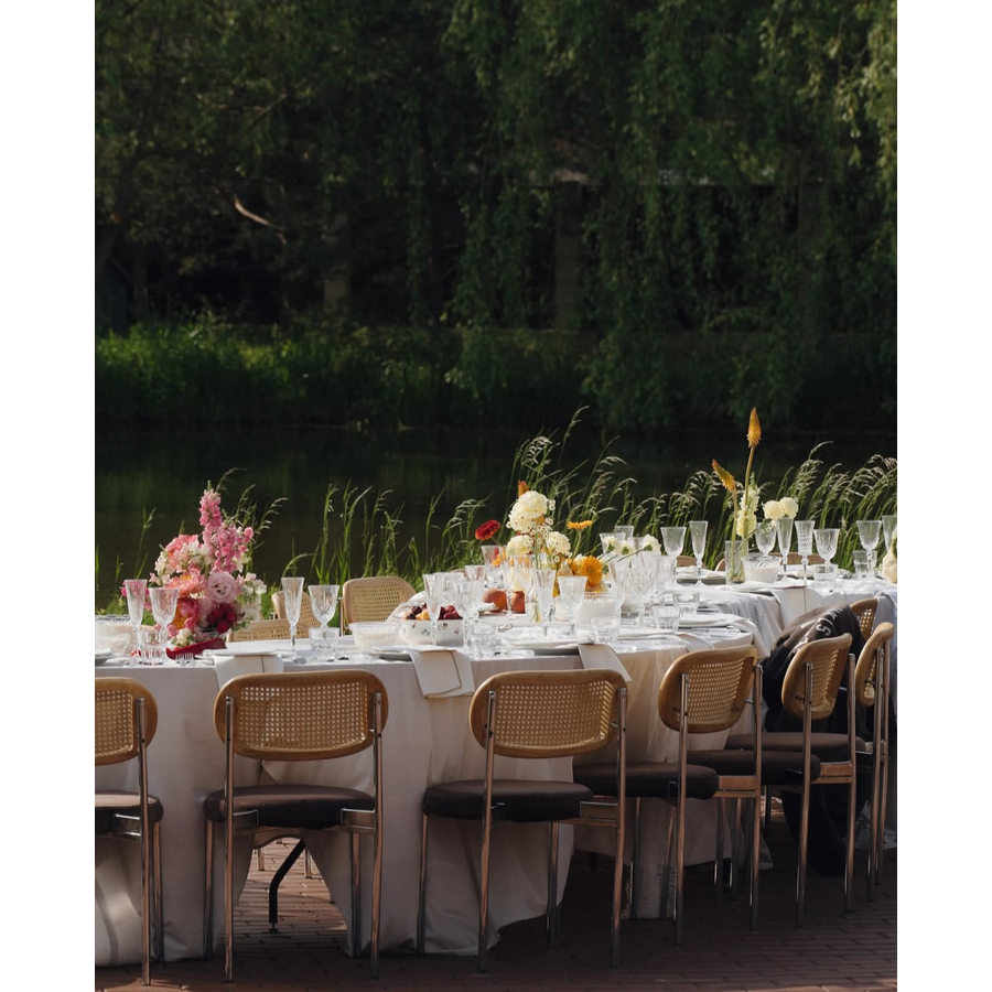 Стул Modern Silver, Natural Rotango + Choco mocca - Фото миниатюра 5