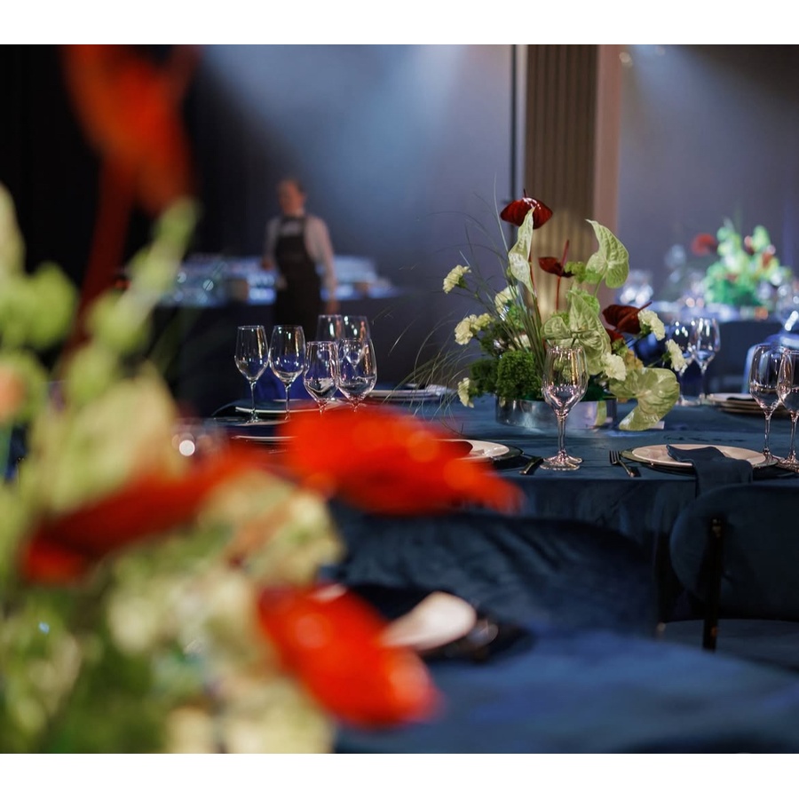 Скатерть велюр, круглая, сапфир - Фото миниатюра 6