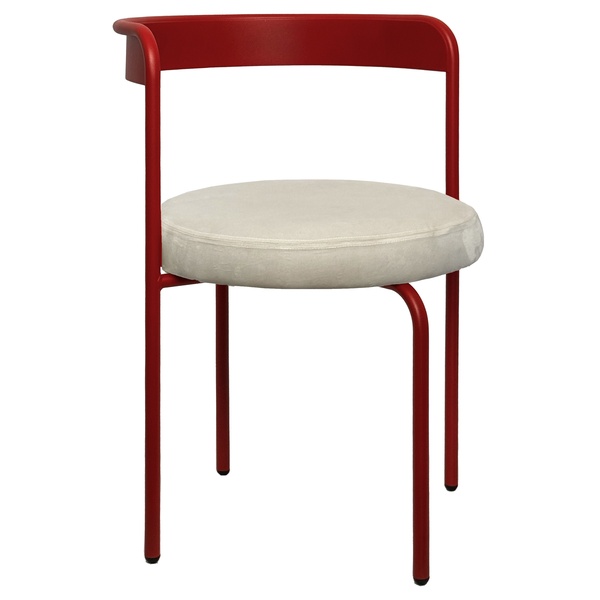 Стул Колори, Красный бархат + Млечный путь