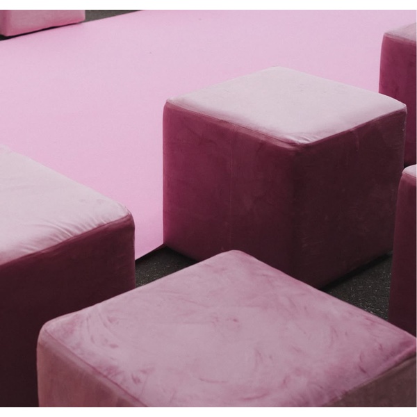 Пуф квадратный, велюр, Baby Doll - Фото 4