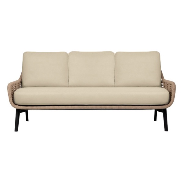 Диван трехместный The One кремовый бисквит