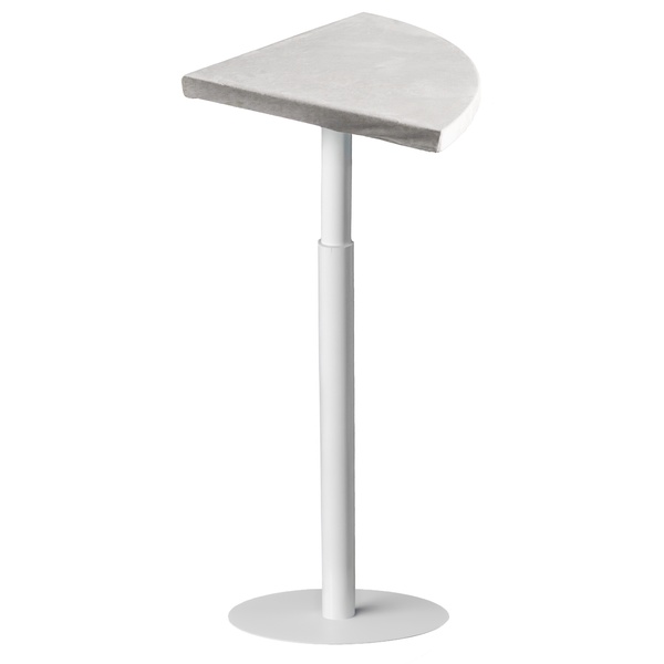 Стол коктейльный Twist Petal, Рафаэлло +  Milky way (телескопическая "нога") - Фото 1