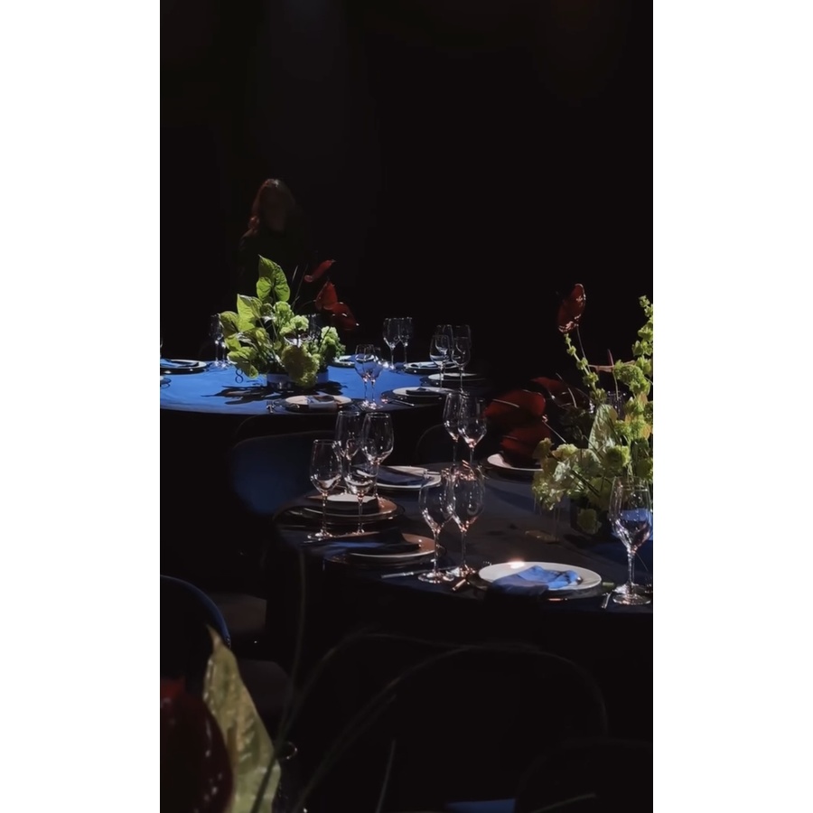 Скатерть велюр, круглая, сапфир - Фото миниатюра 7