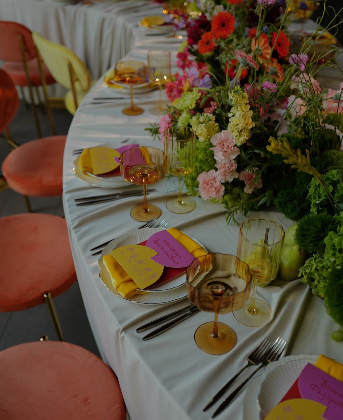 Сет тарелок Пенси С и М