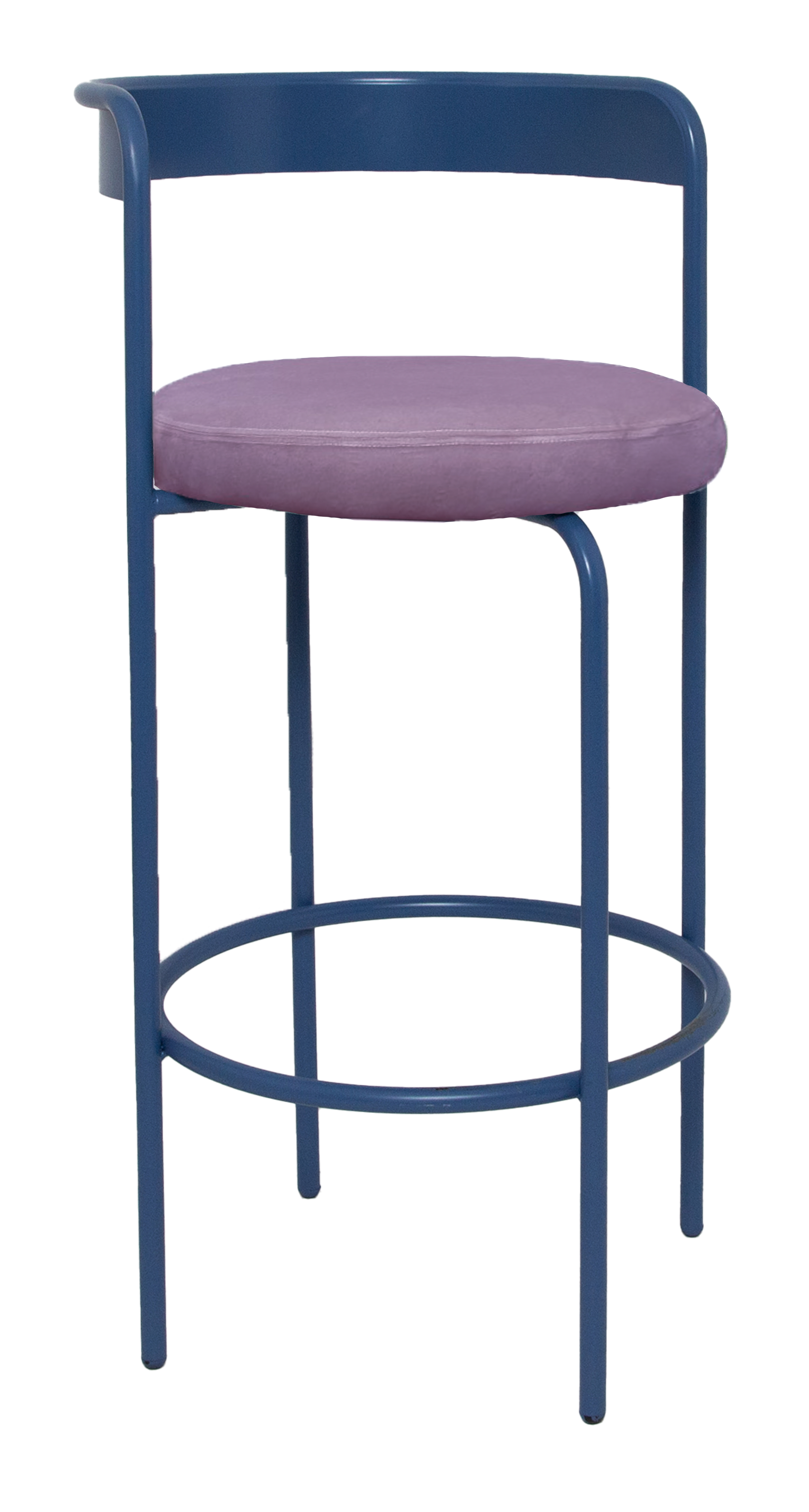 Стул барный Колори, Черничный йогурт + Нежная орхидея