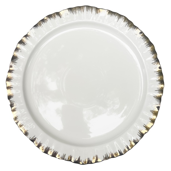 Сервировочная тарелка Sunflower Gold - Фото 1