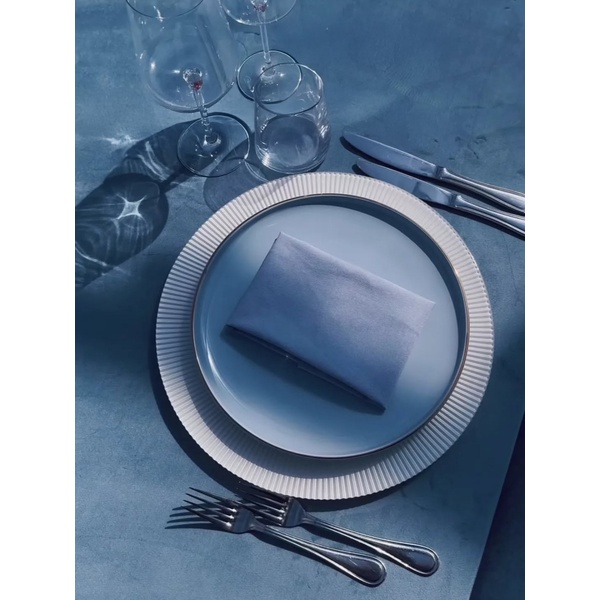 Тарелка PINTONE Герсидский Полубой S - Фото 4