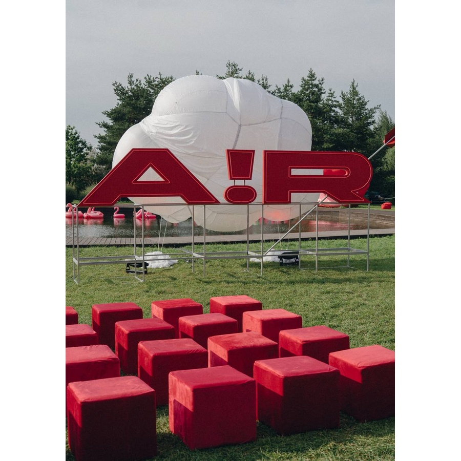 Пуф квадратный, велюр, Passion Expression МАЛИНОВО-КРАСНЫЙ - Фото миниатюра 3