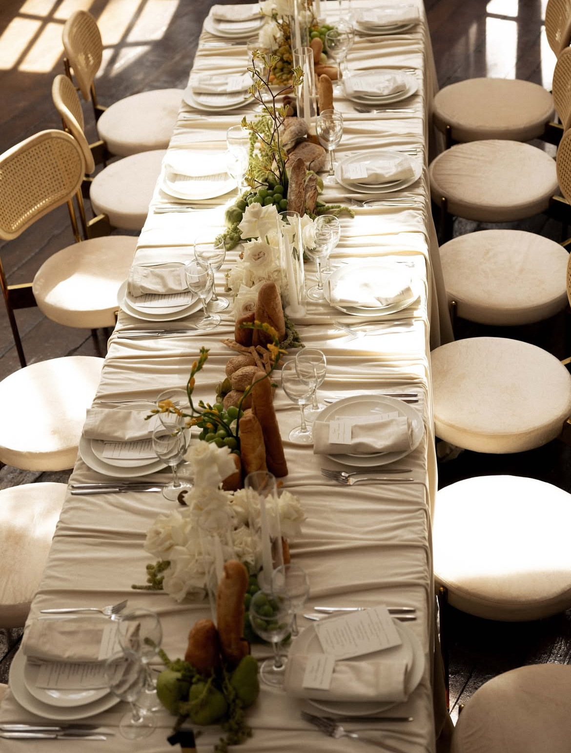 Скатерть велюр, прямоугольная, кремовый бисквит ХЛ