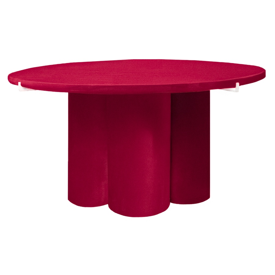 Журнальный столик Сквош, Малиново-красный - Фото миниатюра 1