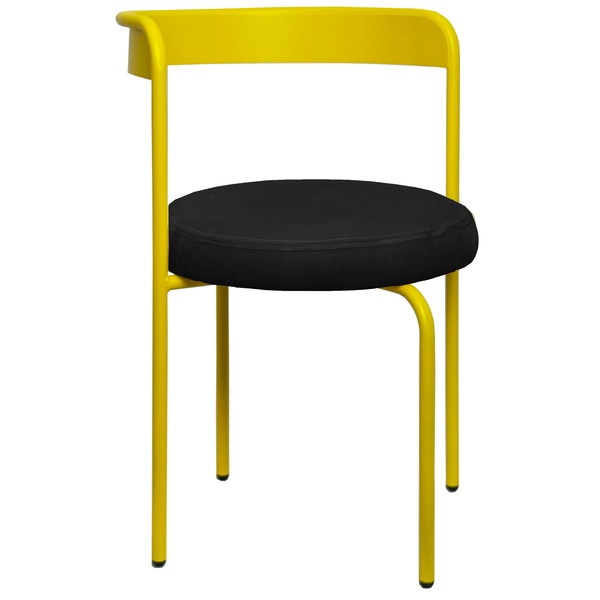 Стул Колори, Лимонный капкейк + Черная ночь