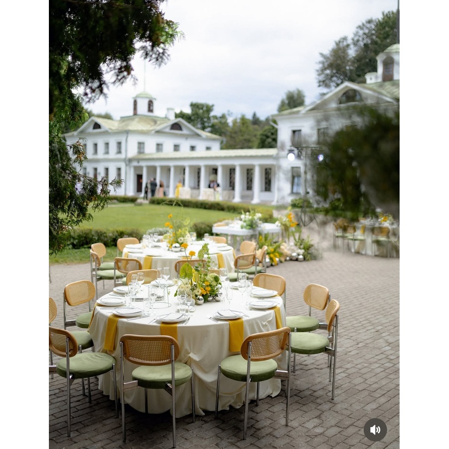 Стул Modern Silver, Natural Rotango + Matcha - Фото миниатюра 2