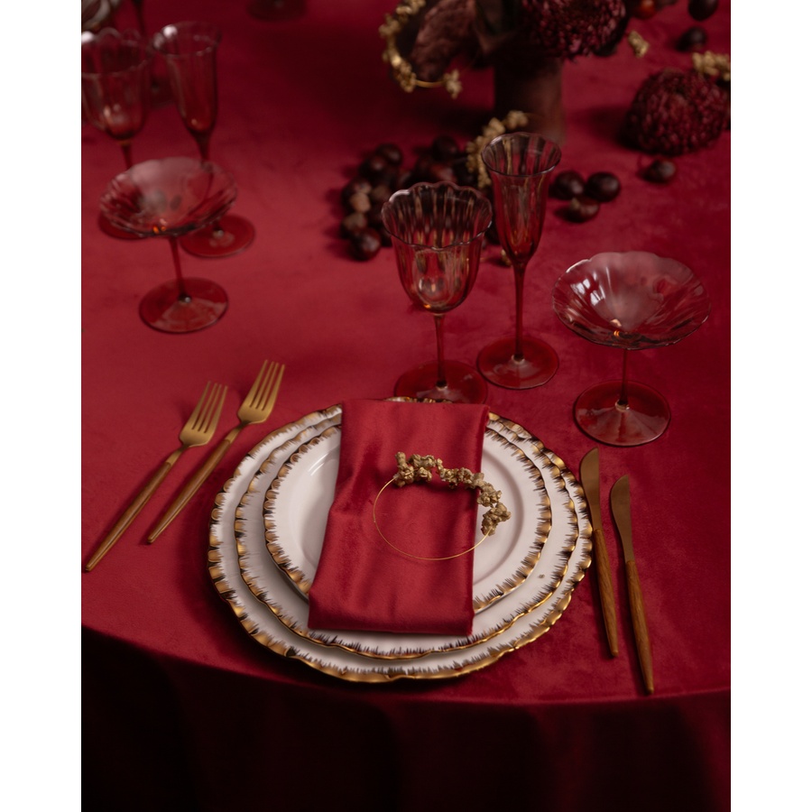 Сет порционных тарелок Sunflower Gold - Фото миниатюра 2