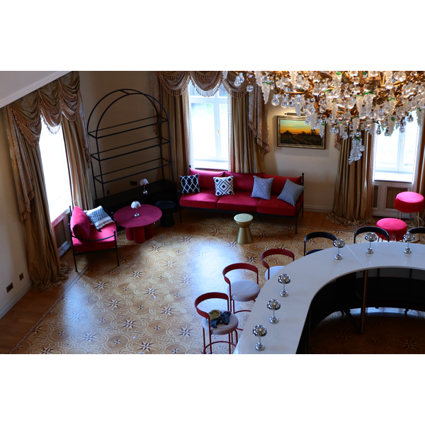 Стул барный Колори Красный бархат + Малиново-красный - изображение 4