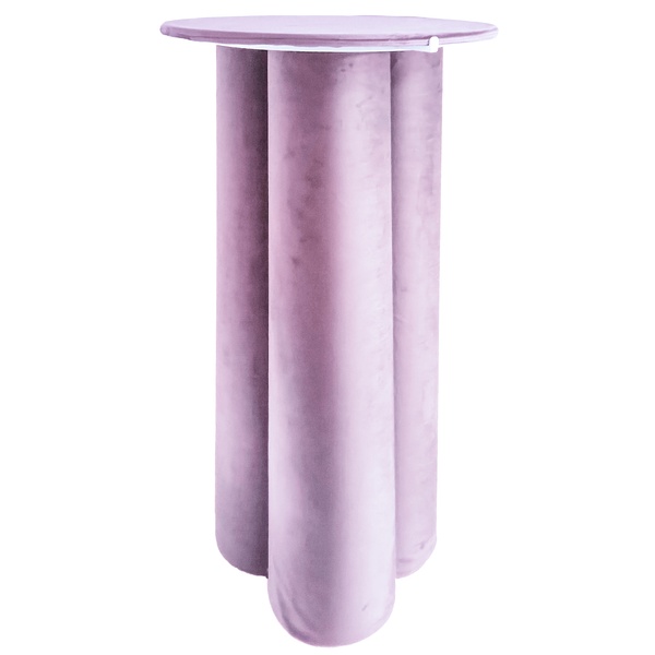 Коктейльный стол Сквош Нежная орхидея, велюр