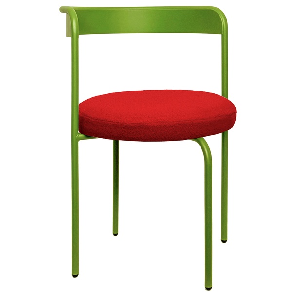 Стул Колори, Лайм + Красный тедди