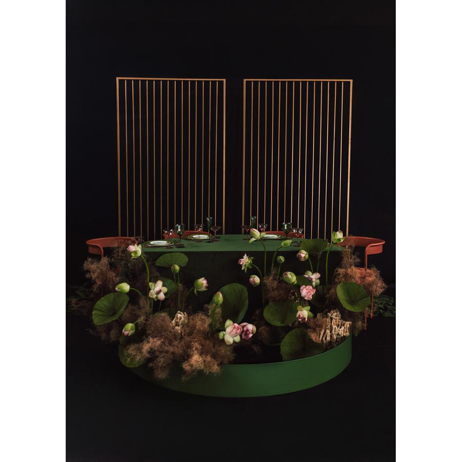 Сет Oasis (стол, скатерть, флористическая емкость) - Фото миниатюра 5