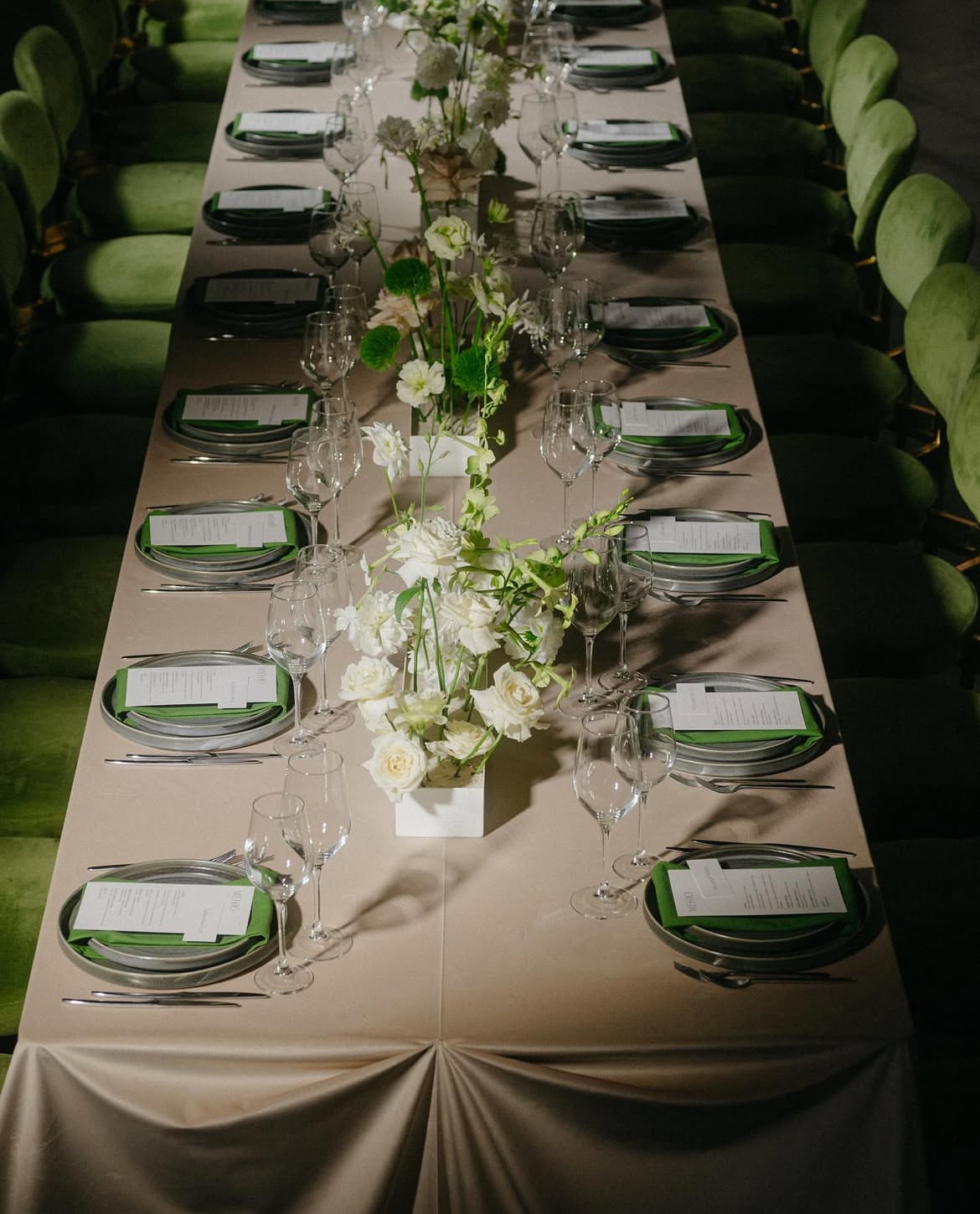 Салфетка из смесового льна, Монстера деликатесная